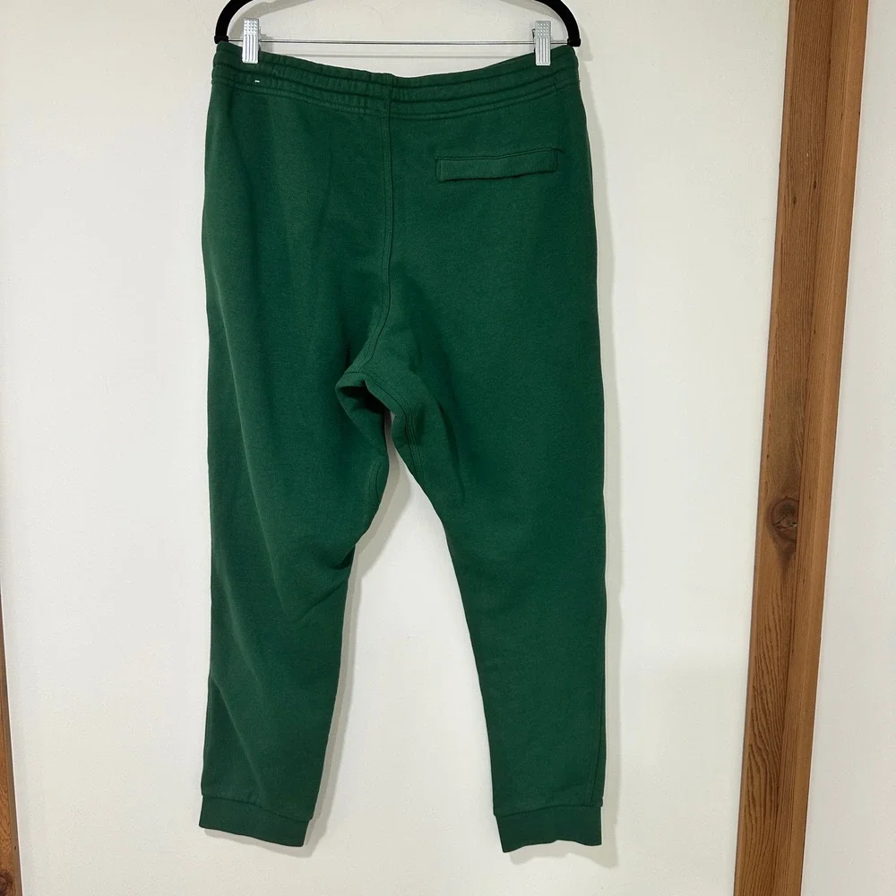 Nike Mens Club Fleece Joggers Green Sweatpants Tapered Leg XL Gorpcore